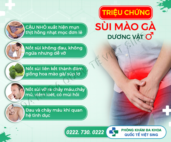 Nổi Mụn ở Dương Vật và cách điều trị hiệu quả